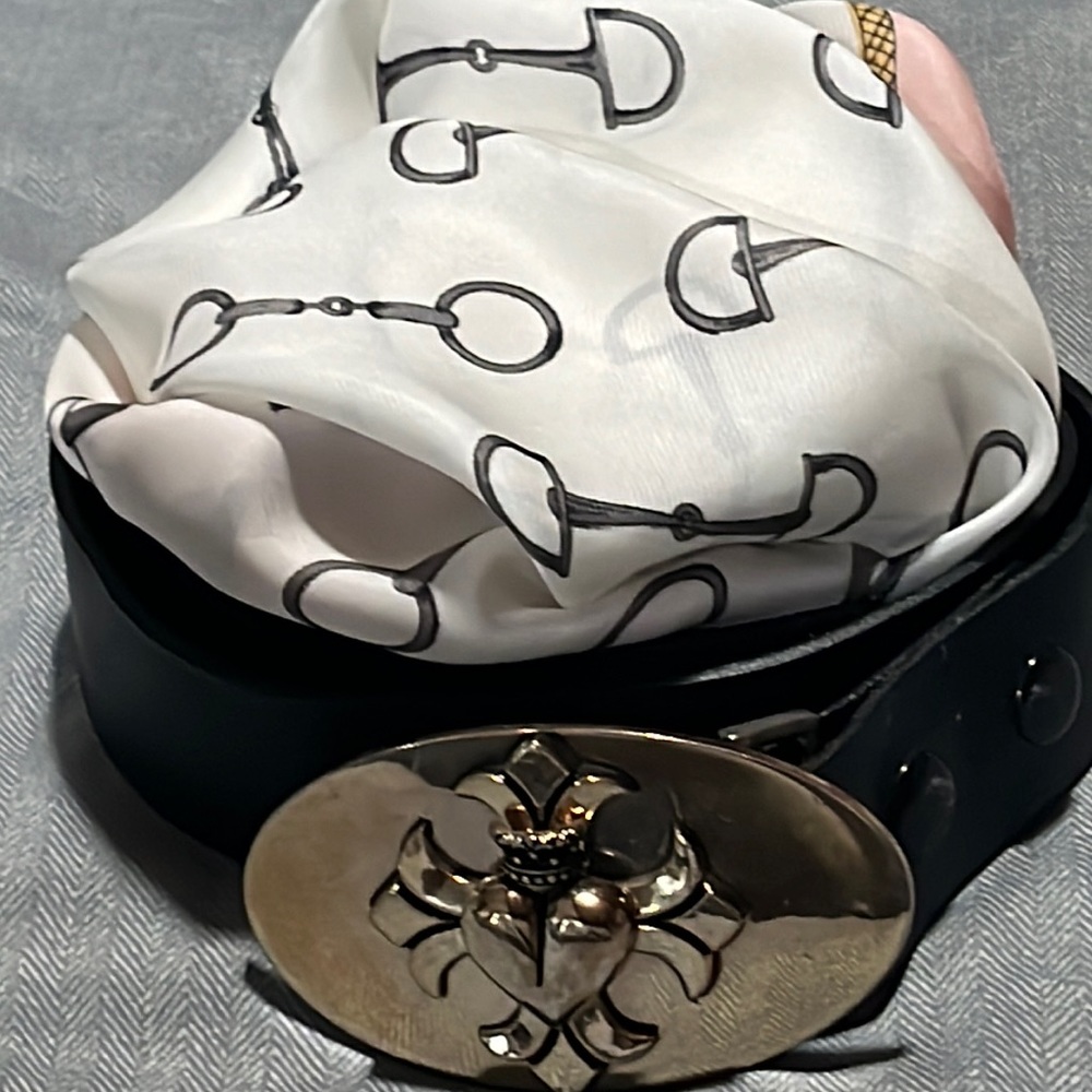 KING  BABY STUDIO  LEATHERS BELT  slightly worn